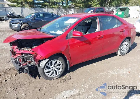 2018 Toyota Corolla Le из США, поврежденный, VIN 2T1BURHE0JC012948